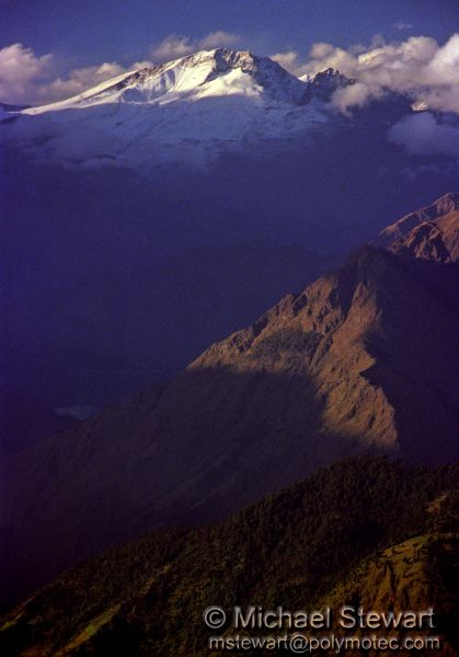 Dhampus Peak from Poon Hill